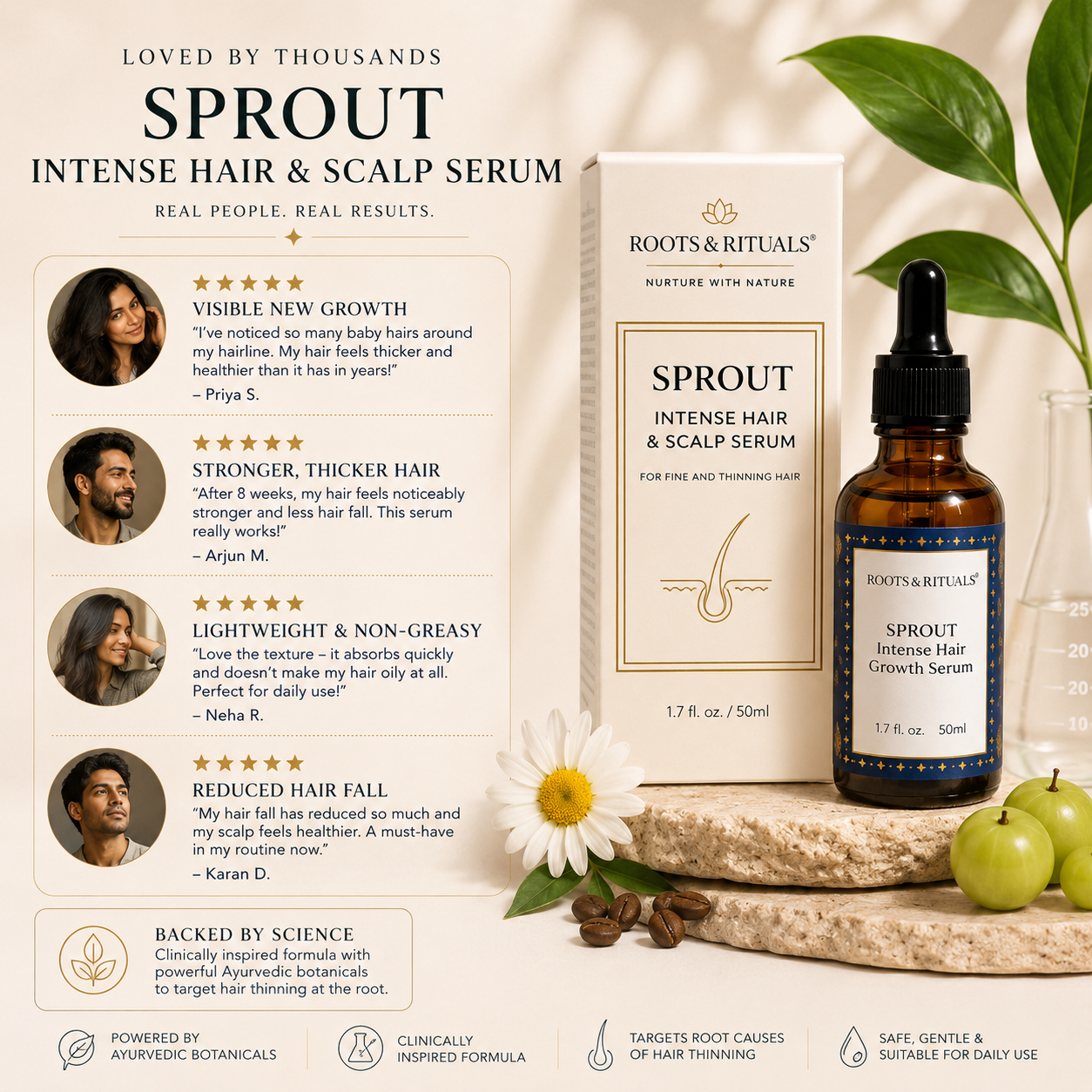 Sprout - Intense Hair Growth Serum