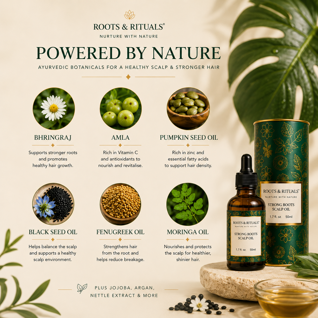 Strong Roots Scalp Oil (50ml)