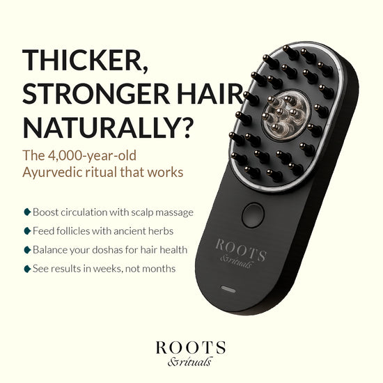 RootGlow™ Red Light Therapy Scalp Brush